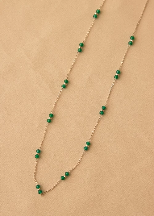 cadena-de-plata-cristales-verdes