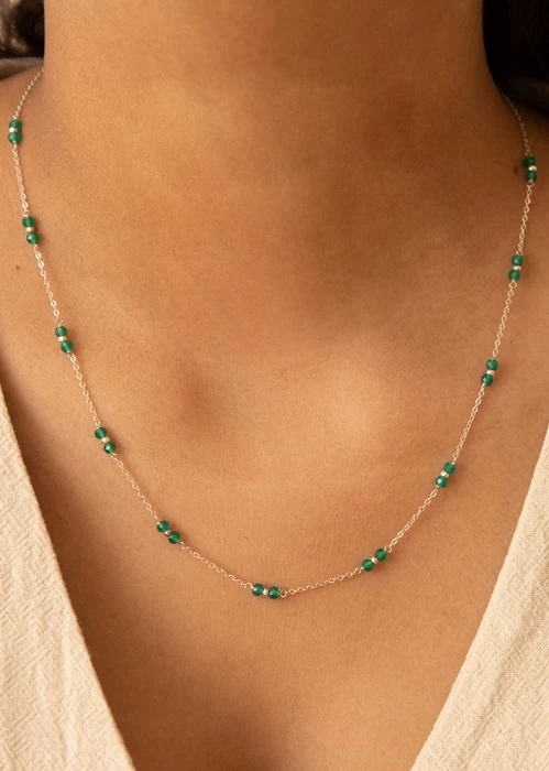 cadena-de-plata-cristales-verdes